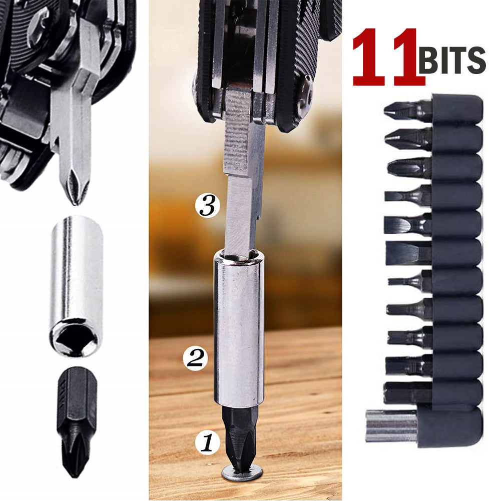 Multitool Knife Pliers Pocket Knives Saw Kit Survival Folding Multi