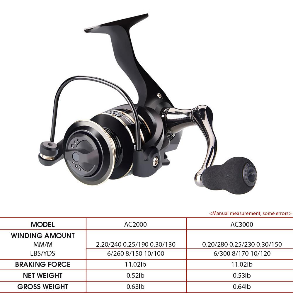 Fishing Metal Spinning Wheel Fshing Reel With Full Metal Rocker SP