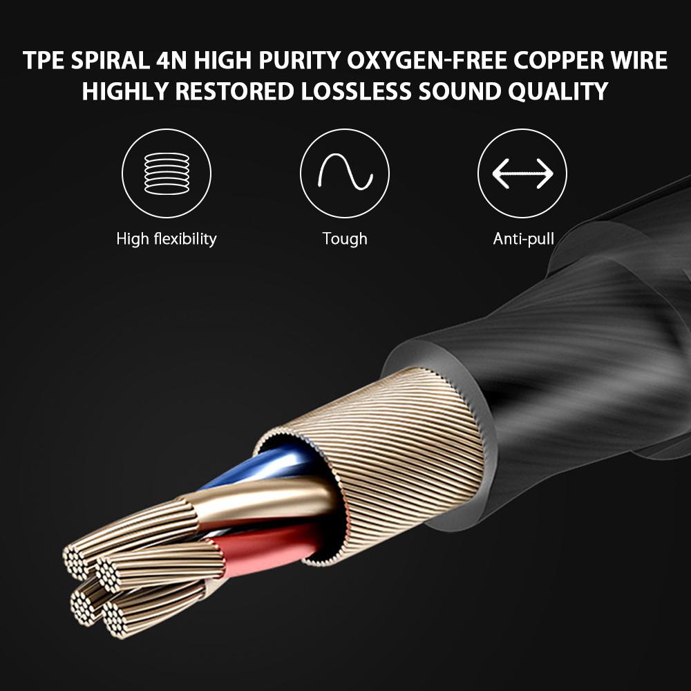 Hi-Res high-resolution In-ear Earphone Noise Canceling Headset