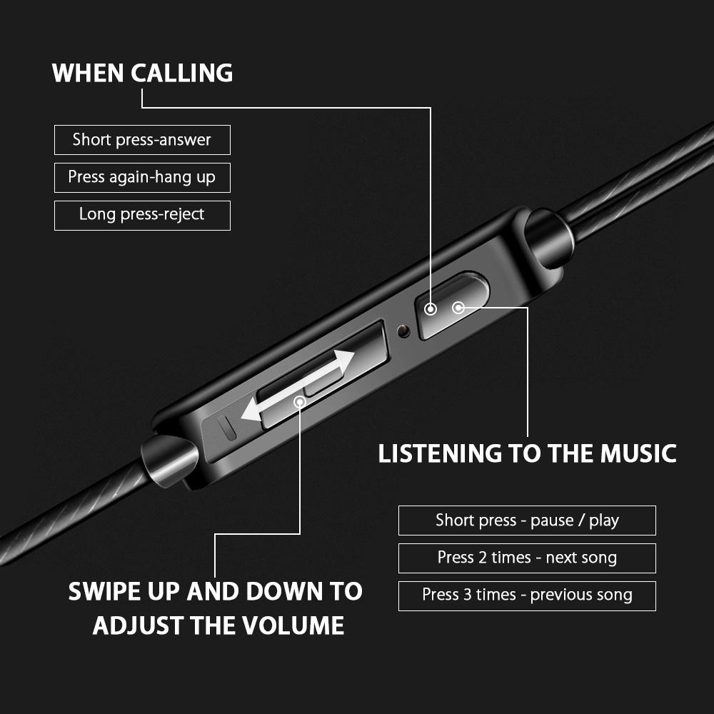 Hi-Res high-resolution In-ear Earphone Noise Canceling Headset