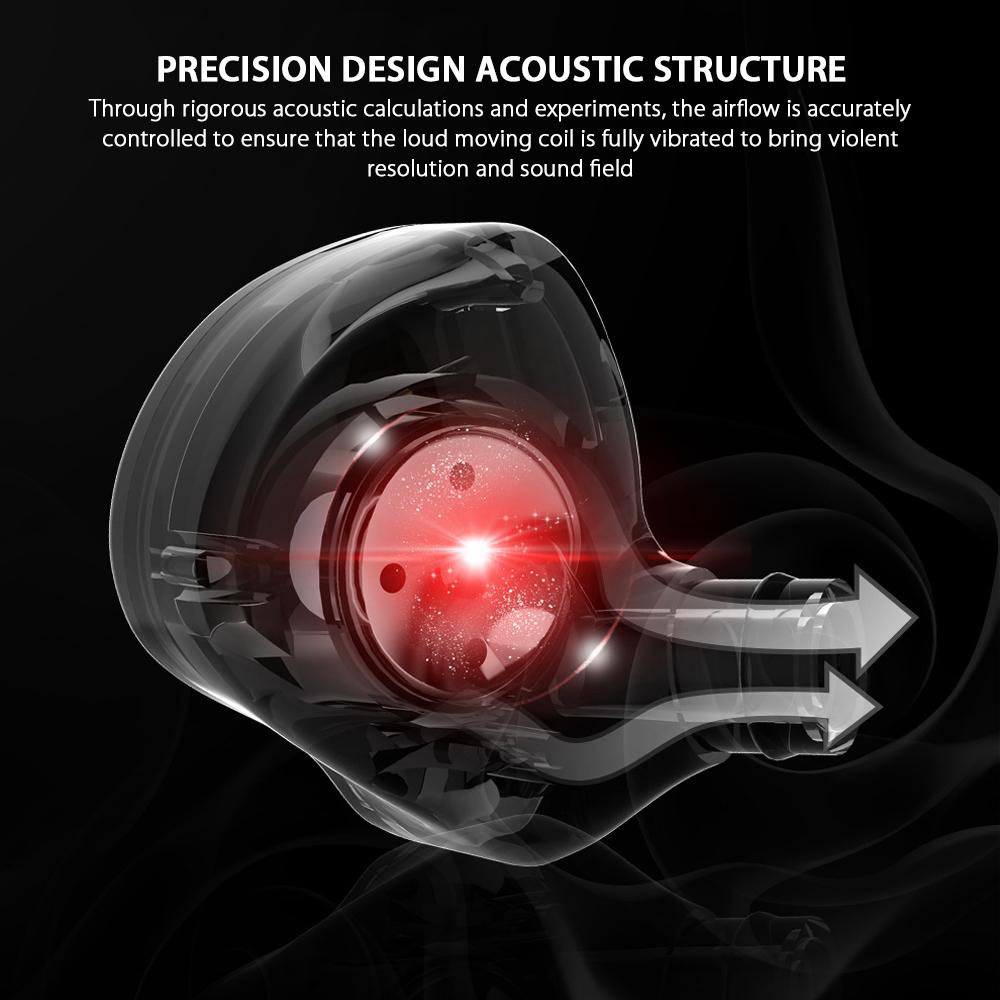 Hi-Res high-resolution In-ear Earphone Noise Canceling Headset