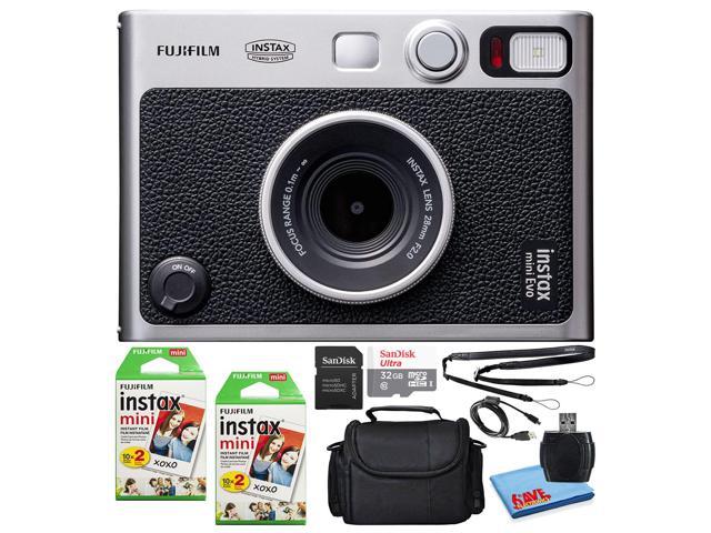 Fujifilm Instax Mini EVO Instant Film Camera with 40 Films + 32GB microSD Card