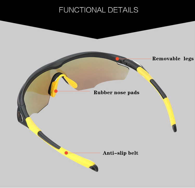 Cycling motorcycle wind outdoor super cool sports polarized glasses