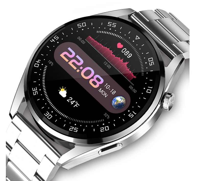Bluetooth Call Music Heart Rate Information Push Watch