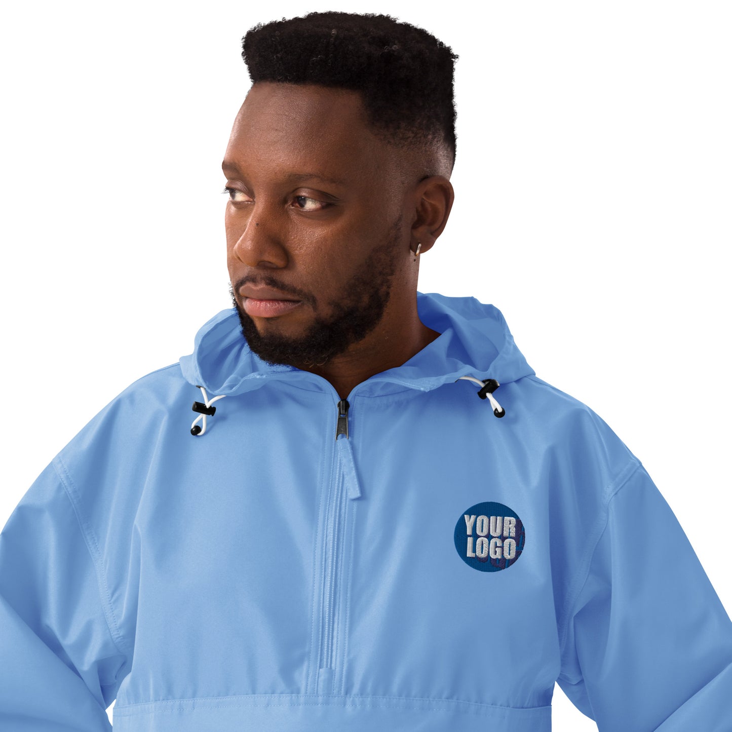 EMBROIDERED CHAMPION PACKABLE JACKET