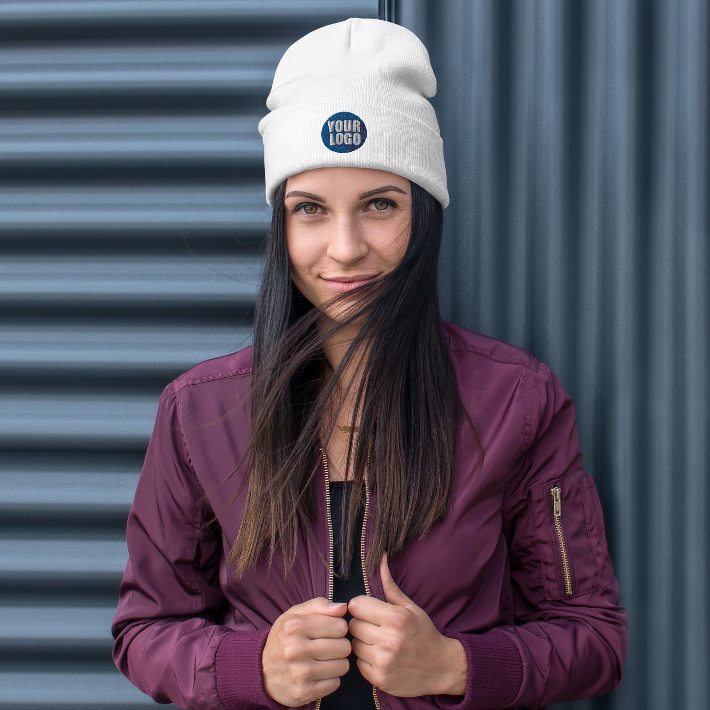EMBROIDERED BEANIE