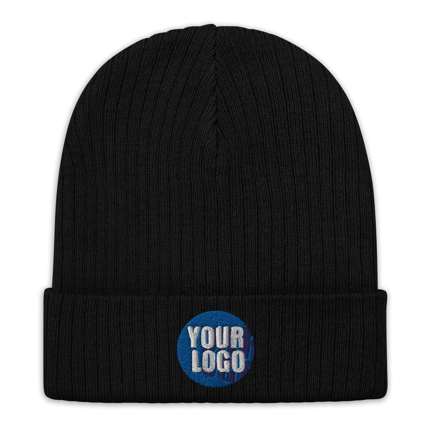 RIBBED KNIT BEANIE