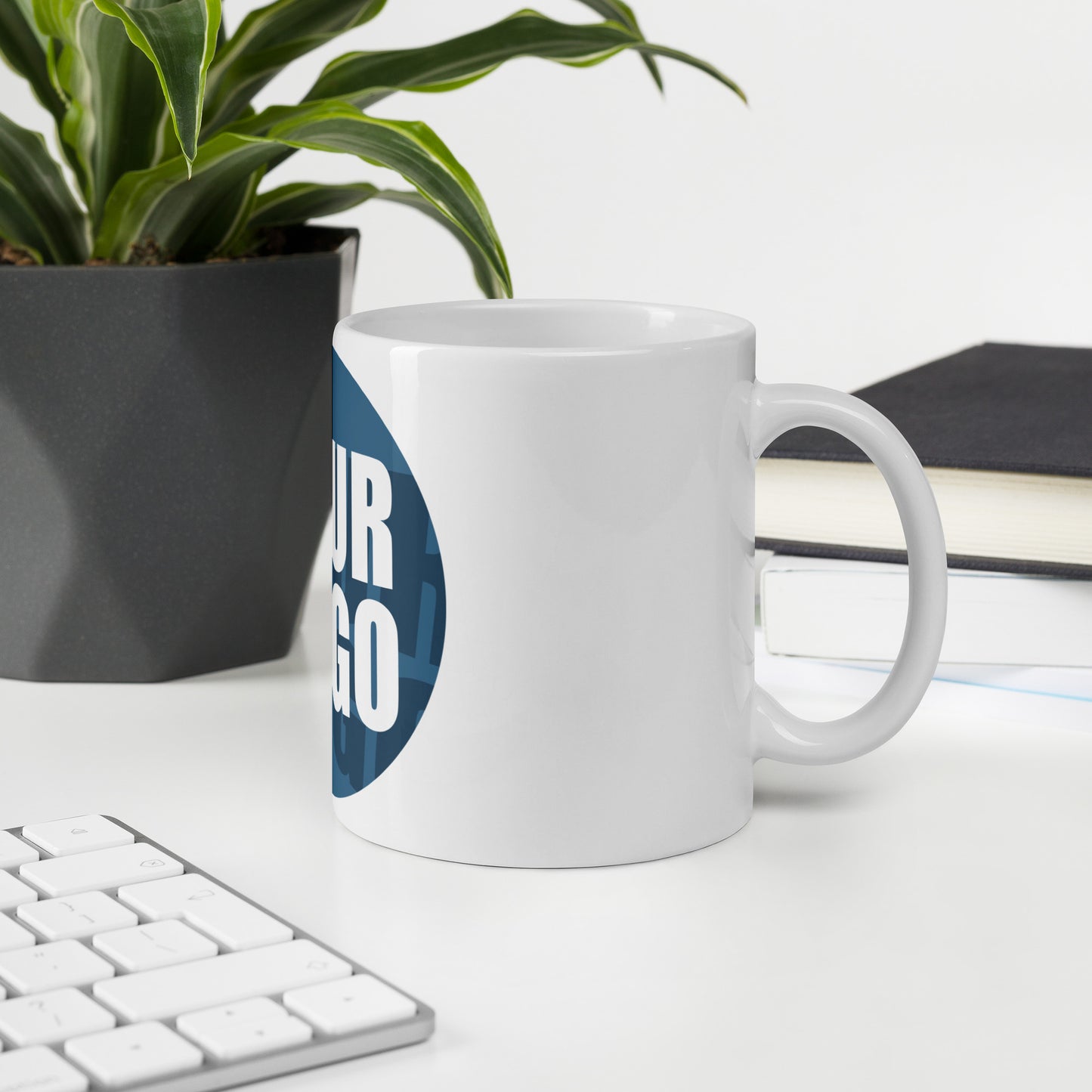 WHITE GLOSSY MUG