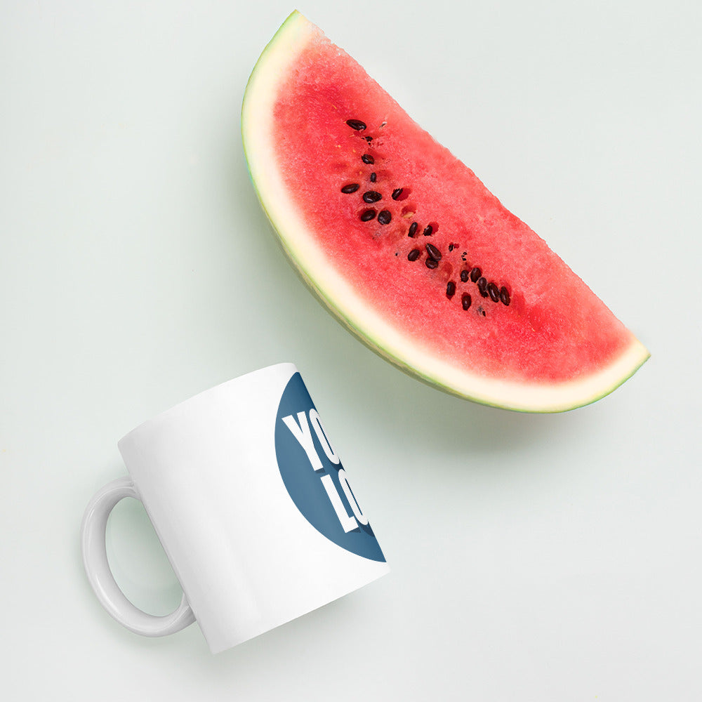 WHITE GLOSSY MUG
