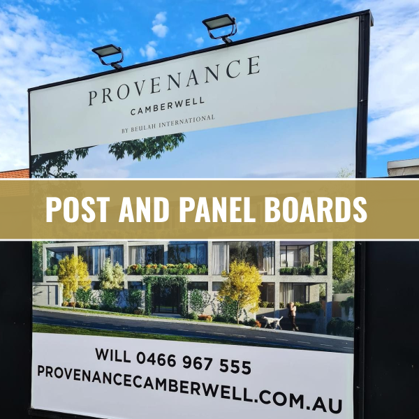 Post and Panel Boards