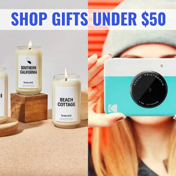 Use your $50 voucher to shop gifts under $50