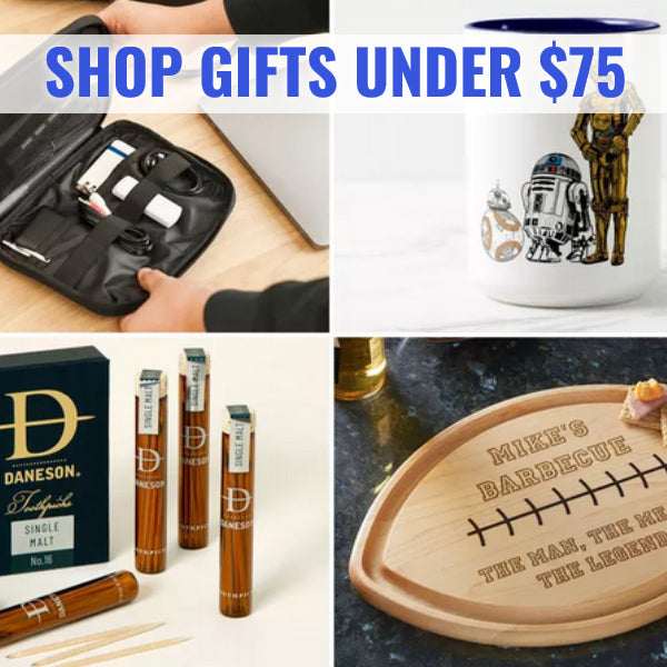 Use your $75 voucher to shop gifts under $75