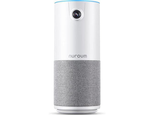 Conference Webcam w/Microphone & Speaker for HD1080P Video Call, Portable All-in-1 Wide-Angle 90° Camera, 10ft Voice Pickup, AI Noise-Cancel, USB Plug&Play&Power, Speakerphone&Cam Meeting System, Zoom
