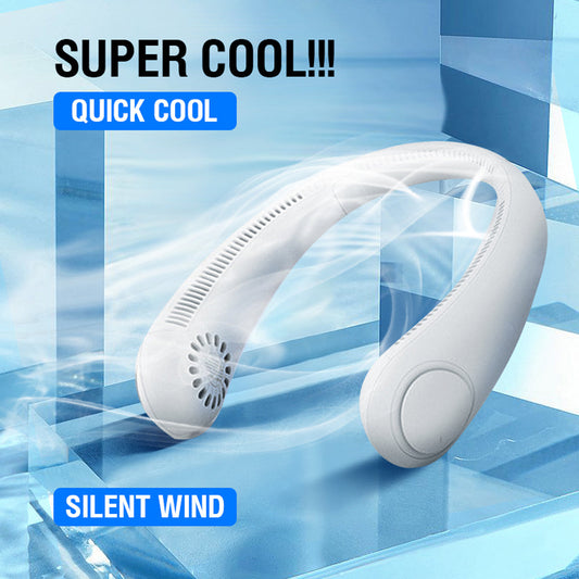 Neck Fan Bladeless Portable Hands Free with 3 Speeds 78 Air Outlet