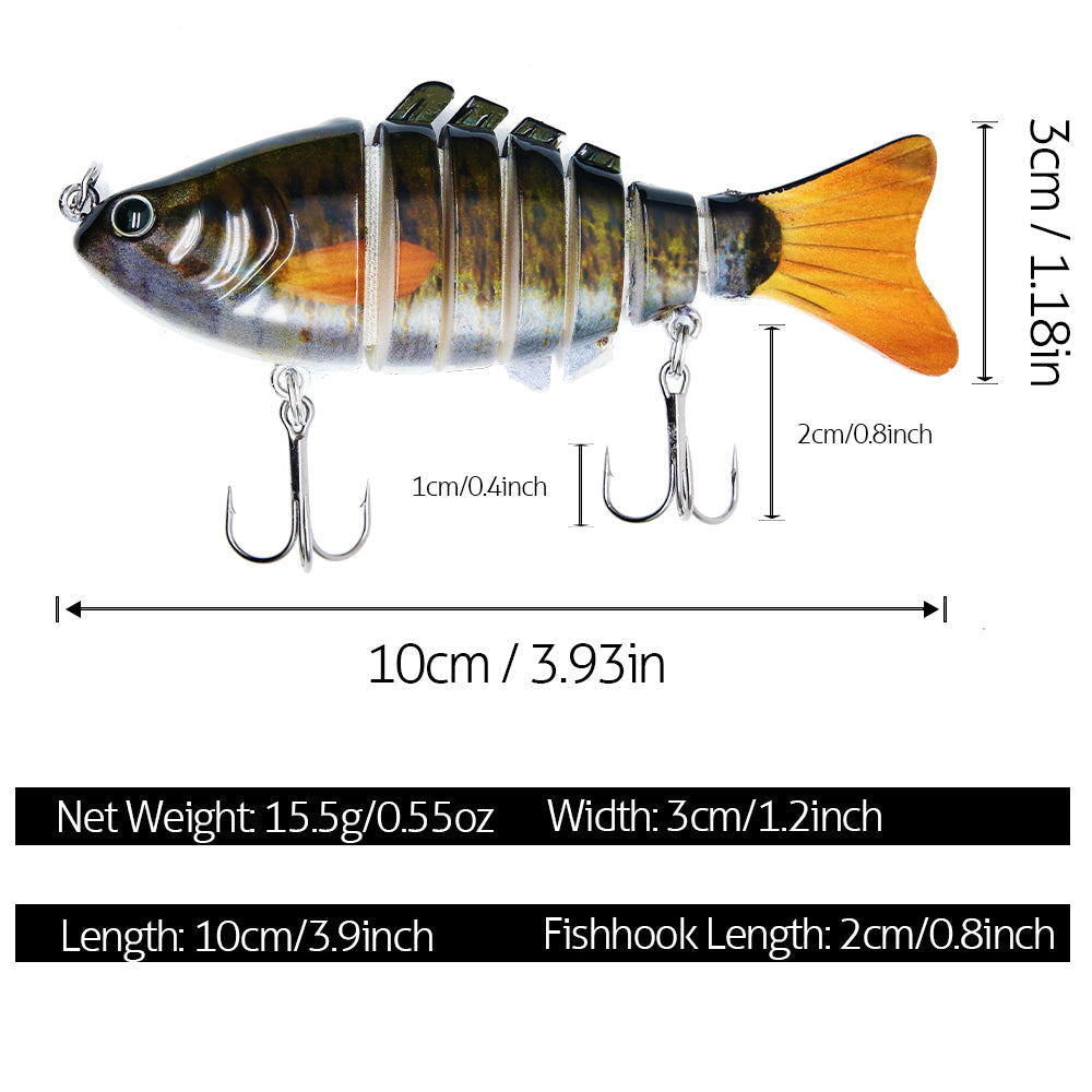 Fishing Lures Multi Jointed Bionic Lures Lifelike Fishing Lures