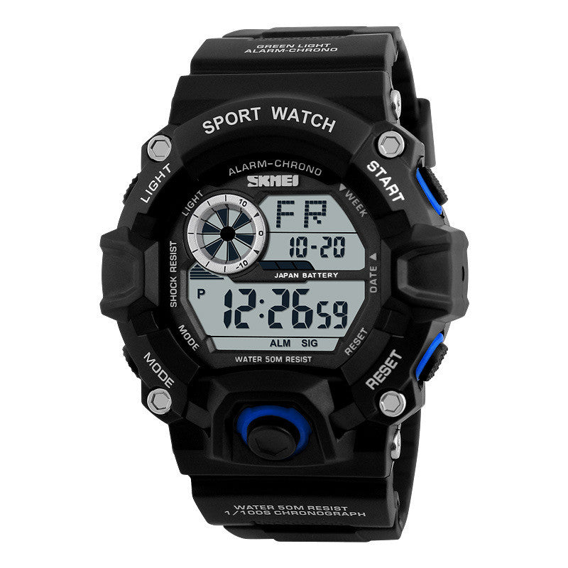Waterproof Multifunctional Mountaineering Electronic Watch