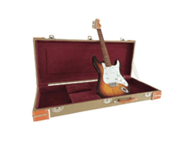 Hal Leonard Fender 60th Anniversary Stratocaster Miniature Guitar Replica