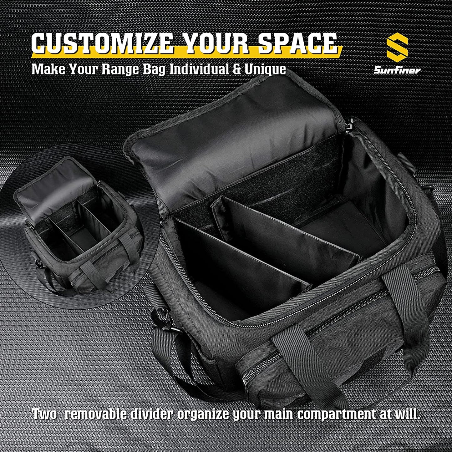 Sunfiner Multi-Function Tactical Range Bag with Magazine Gear