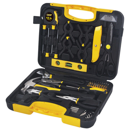 Steel Grip 2636603 76 Piece Multi-Tool Set, Black & Yellow