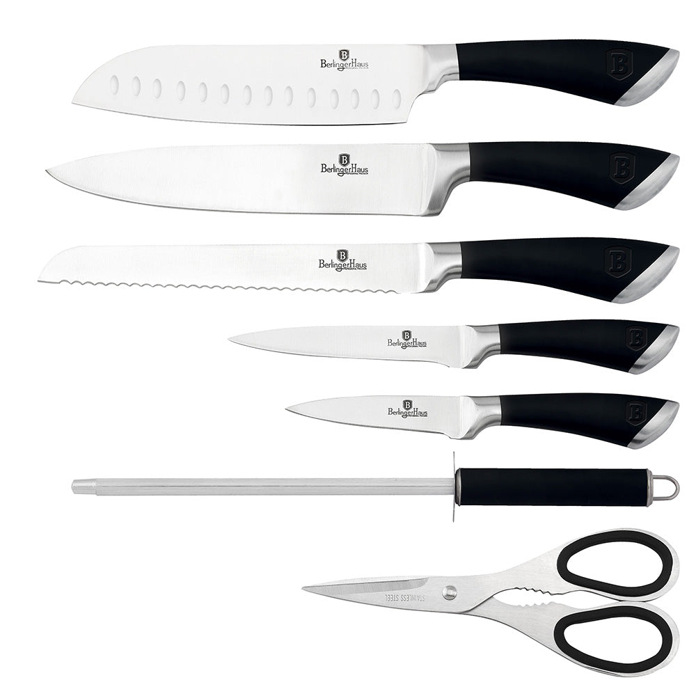 8-Piece Knife Set with Acrylic Stand