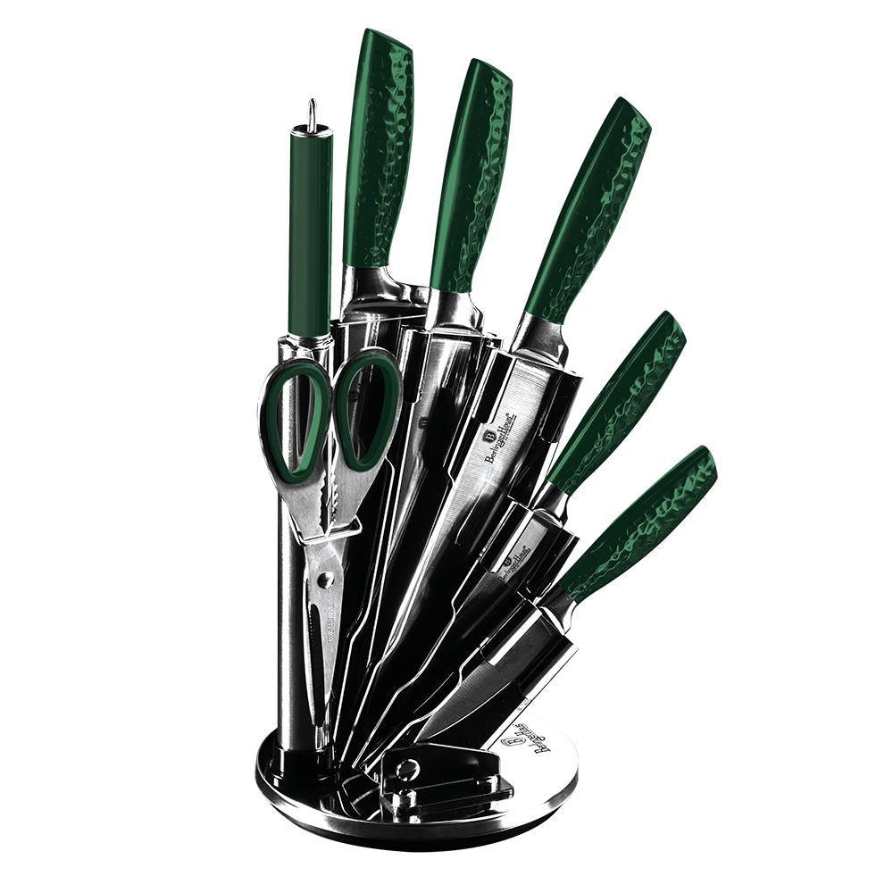 8-Piece Kitchen Knife Set with Acrylic Stand