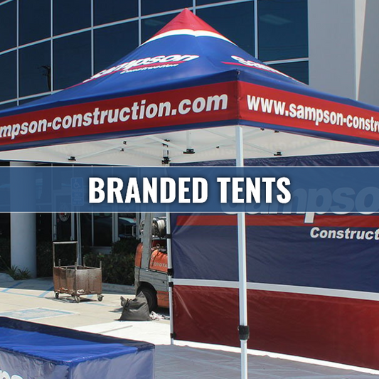 Custom Construction Pop-Up Tent