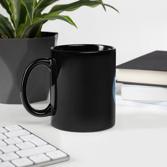 BLACK GLOSSY MUG