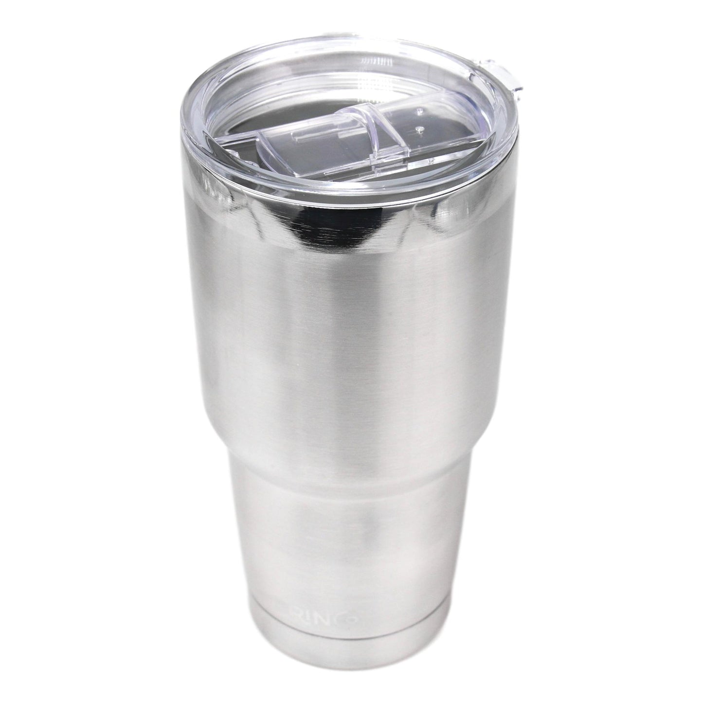 DRINCO® 30oz Insulated Tumbler Spill Proof Lid w/2 Straws (Brushed)