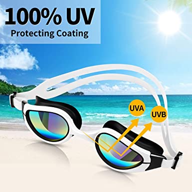 Swimming Goggles No Leaking Anti Fog UV Protection Swim Goggles