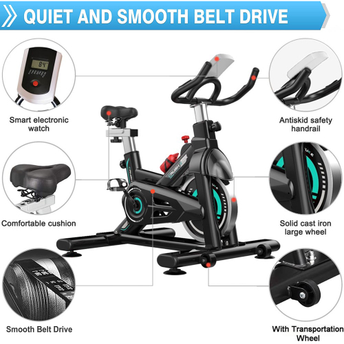 Indoor Stationary Exercise Cycling Training Bike for Home