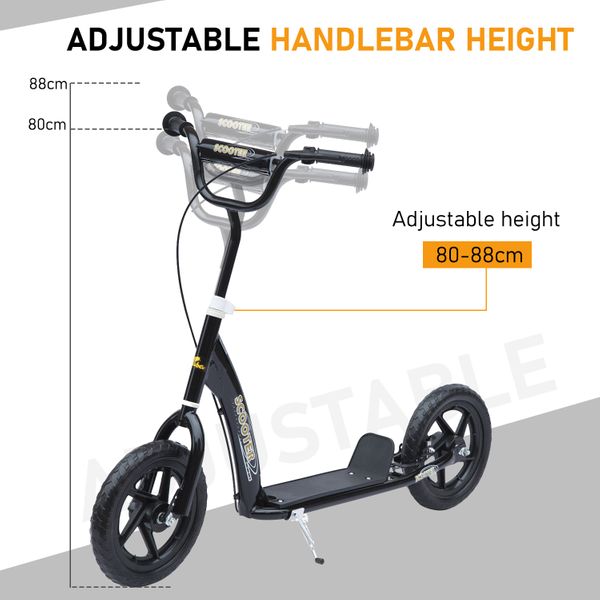 Homcom Adjustable Kids Pro Stunt Scooter Children Street Bike Bicycle