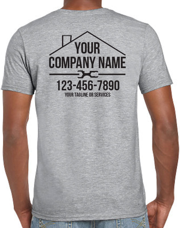 Custom Printed Construction Shirts