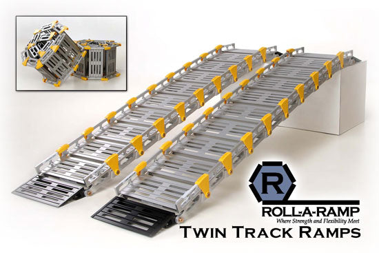 Roll-A-Ramp A11204A19 12 in. x 48 in. Twin Track Ramp